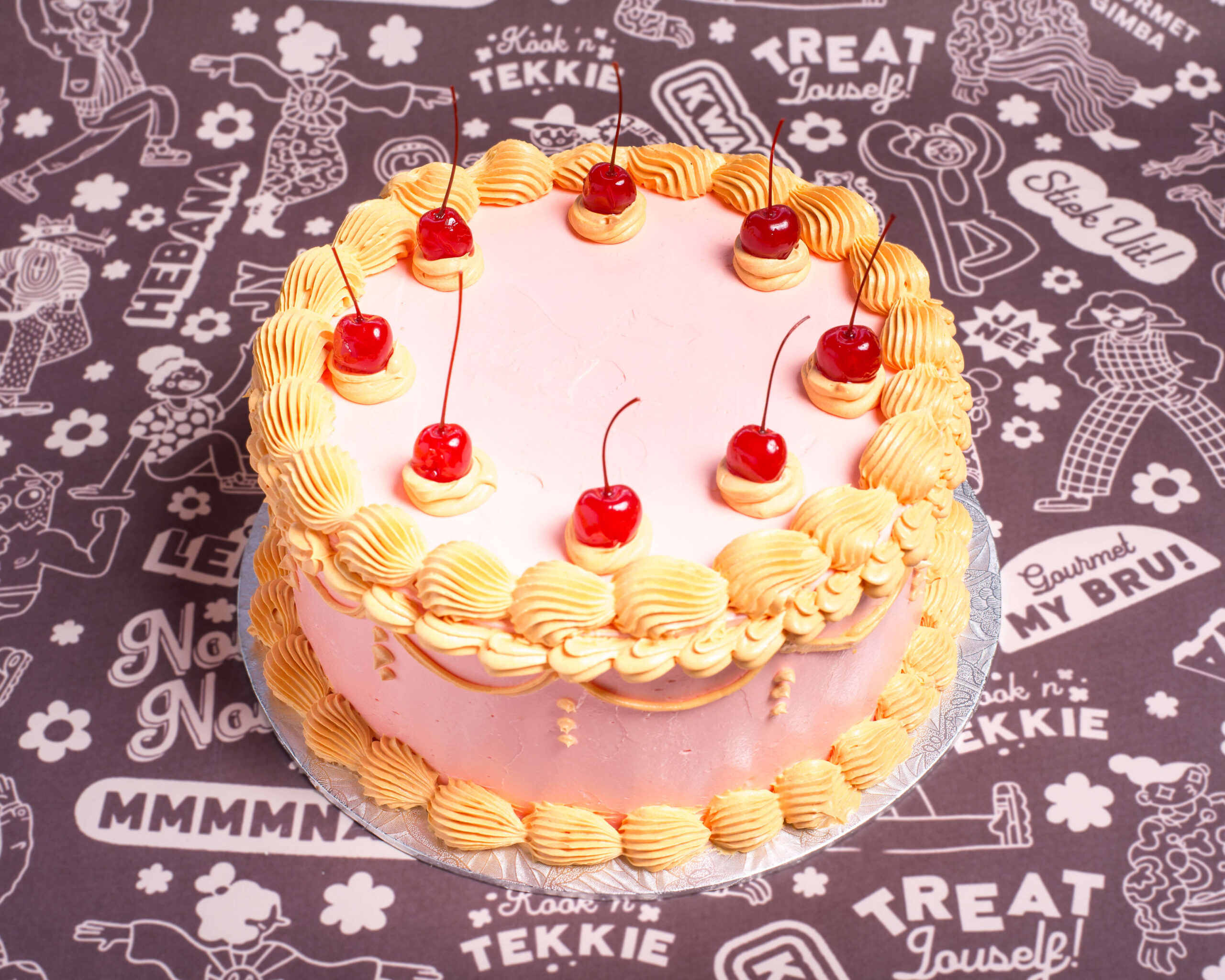 Three-Layer Birthday Cakes